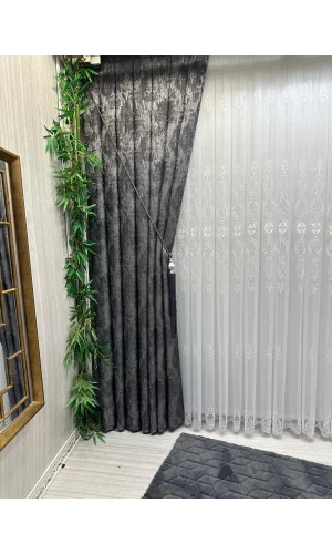 NİVEMESHOME PERA V-2501 1/3 كثيفة الثنيات فونو بستيلة APM