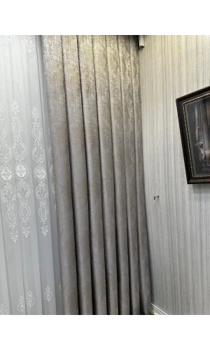 NİVEMESHOME PERA V-5401 1/3 SIK PİLELİ FON PERDE APM