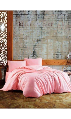 NİVEMESHOME PUDRA %100 BAUMWOLLE DOPPELBETT BETTWÄSCHESET