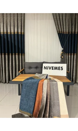 NİVEMESHOME SALDA V-911 1/3 DICHTGEWEBE-VORHANG APM