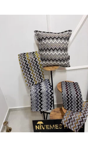 NIVEMESHOME FUNDAS DE COJÍN DE CAFÉ CON LECHE GRIS 45X45