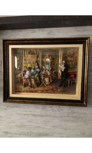 NİVEMESHOME TARİHİ SANAT ESERİ 80*65 TABLO