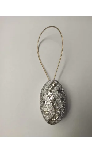 NİVEMESHOME TROPEZ GÜMÜŞ PERDE TOKASI