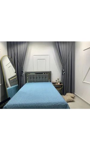 NİVEMESHOME Тюркуаз 160X230 односпальное покрывало