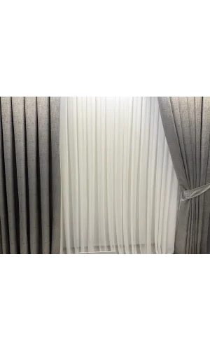 NİVEMESHOME SUMAY 1/2,5 SIK PİLELİ TÜLLER PERDE APM