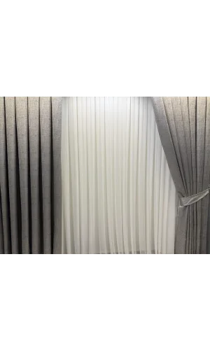 NİVEMESHOME SUMAY 1/3 GERAFFTE TÜLLGARDINE APM