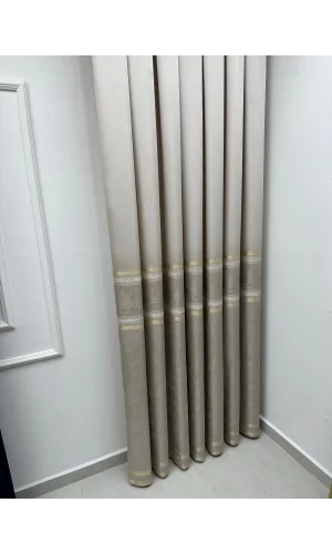 NİVEMESHOME ÜRGÜP V-5228  1/3 SIK PİLE FON PERDE APM