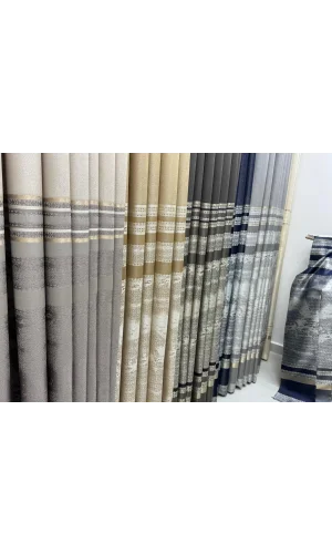 NİVEMESHOME URLA V-101 KREM 1/3 SIK PİLELİ FON PERDE APM