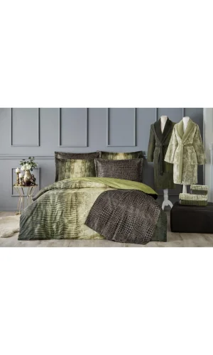 NİVEMESHOME VERDE YEŞİL CONSEPT SET GÜNLÜK ÇEYİZ SETİ ÖZDİLEK