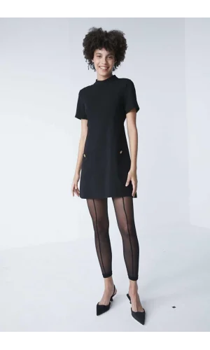 PENTI GLAMOR LEGGINGS NEGRO S