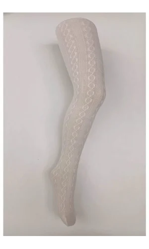 PENTI PRETTY KARINA MEDIAS DE CULOTTE DE VAINILLA DE 6 A 8 AÑOS