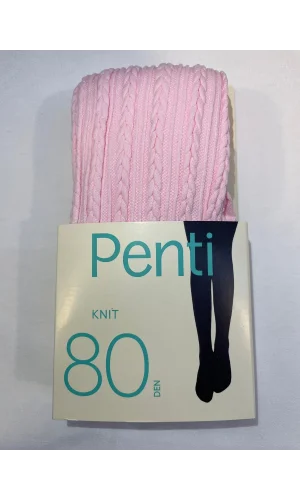 PENTİ PRETTY KNIT 80 DEN KÜLOTLU ÇORAP PEMBE 6-8 YAŞ