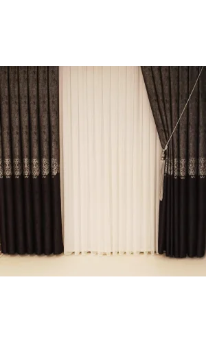 SERVI ANTHRAZIT 1/3 DICHT GESCHICHTETE FON PERDE APM