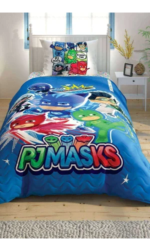 TAÇ PJ MASKS LİSANSLI KOMPLE SET TEK KİŞİ İÇİN