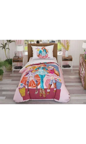 SET LENZUOLA CON LICENZA WINX FLOWERS