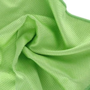 %100 МИКРОФИБРА БАКЛАВА ДИЗАЙН СТЕКЛО УБОРОЧНАЯ ТКАНЬ ФИСТАШКОВОГО ЦВЕТА 50X70 СМ