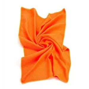 %100 MİCROFİBER ВЕЗДЕТКА С УЗОРОМ БАКЛАВЫ ОРАНЖЕВЫЙ 50Х70 СМ