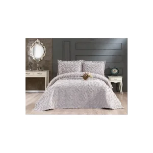 HERCAİ GRİ 3 PARÇA BETTWÄSCHE-SET ÇAPA HOME