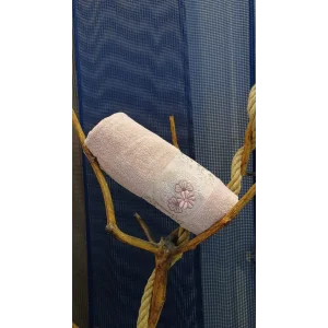 LEYLA РОЗОВАЯ 70*135 ВАННАЯ ПОЛОТЕНЦЕ КАРАДЖАН