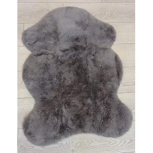 NIVEMES 70X100 CM ANTHRACITE ARMADA FUR RUG