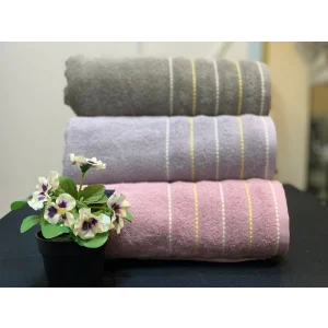 NİVEMESHOME 104 SAHRA LİLA YÜZ HAVLUSU NURPAK