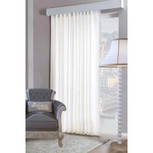 NİVEMESHOME جودة درجة أولى ستارة ساتان كريمية للشمس