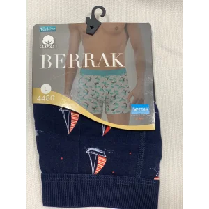 NİVEMESHOME 4480 ERKEK LYCRALI COTTON BOXER SEGELMUSTER L KLAR