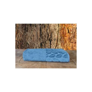 NİVEMESHOME 632 AZUL 90X150 HAZAL TOALLA DE BAÑO NURPAK