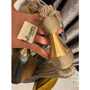 NIVEMESHOME ALTIN SAÇAKLI ALTIN APARAT YENİ MODEL TAVAN TOPLAMA BRAÇOL