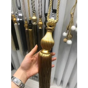 NİVEMESHOME ALTIN SAÇAKLI GOLD APARAT TAVAN TOPLAMA BRAÇOL