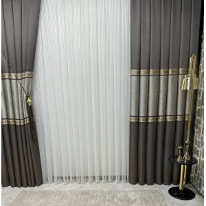 NİVEMESHOME ANKA V-5301 1/3 SIK PİLE FON PERDE APM