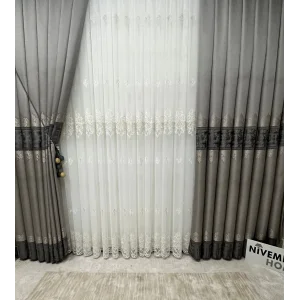 NİVEMESHOME BEGONVİL LINO 2772 1/3 TELATO VELLUTO TENDA APM