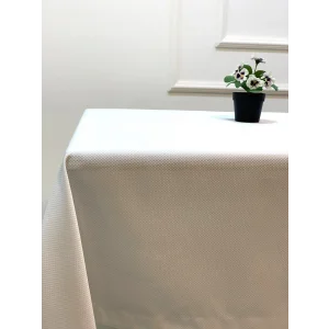 NİVEMESHOME WHITE 140X220 TABLECLOTH