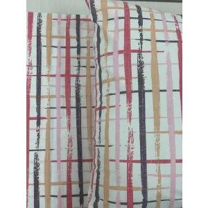 FUNDAS DE ALMOHADA ESTAMPADA CON DISEÑO DE PINTURA NİVEMESHOME PACK DE 2 CON CIERRE 50X70