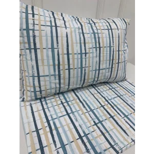 NIVEMESHOME FUNDA DE ALMOHADA ESTAMPADA DE 2 UNIDADES CON CIERRE 50X70