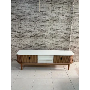 NİVEMESHOME DALYA KREM-CEVİZ TV SEHPASI