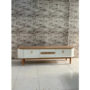 نيف ميشوم داليا ميز تلفزيون باللون الكريم