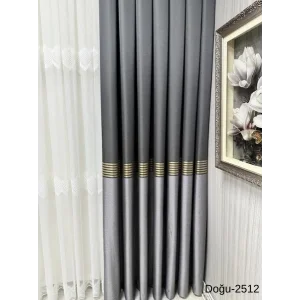 NİVEMESHOME ORIENTE ANTRACITE- ORO FT671536 2512 1/3 TENDA A LAMELLE STRETTA APM