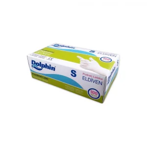 NİVEMESHOME DOLPHIN POWDERED GLOVES 100 PIECES S APM