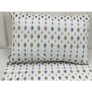 NIVEMESHOME FUNDA DE COJÍN CUADRADO CON ESTAMPADO MODELO 2 PIEZAS 50X70