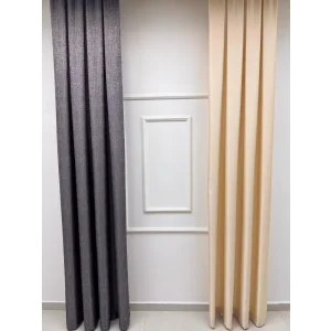 NİVEMESHOME ELİS V-101 FON PERDE  1/3 SIK PİLELİ PERDE APM