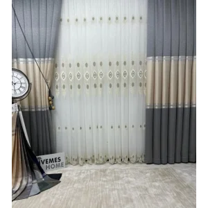 NİVEMESHOME ELİZA V-190 1/3 SIK PİLE FON PERDE APM