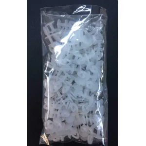 NİVEMESHOME ÜBERGANG VORHANG- UND TÜLLKNOPF VORHANGSTANGE RING (100 STÜCK)