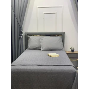 NİVEMESHOME رمادي 160x230 شرشف فردي