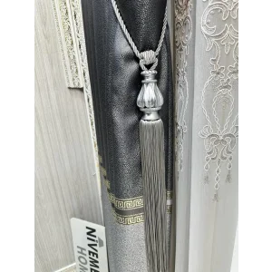 NİVEMESHOME GRİ SAÇAKLI TAVAN TOPLAMA BRAÇOL