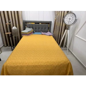 NİVEMESHOME HARDAL 160X230 TEK PİKE ÖRTÜSÜ TEK KİŞİLİK