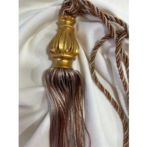 NİVEMESHOME KAHVE-VİZON KARMA SAÇAKLI TAVAN TOPLAMA BRAÇOL