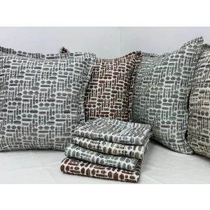 NİVEMESHOME KIRLENT KILIFI 45X45 LİSA 02 YEŞİL