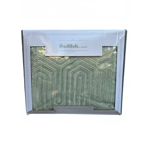 NİVEMESHOME KOYU YEŞİL ÇİFT KİŞİLİK PRESTİJ BATTANİYE ÖZDİLEK