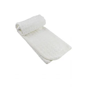 NİVEMESHOME КРЕМ СЕРДЕЧКО 100X120 ДЕТСКОЕ ОДЕЯЛО ИЗ МЕРИНОСА